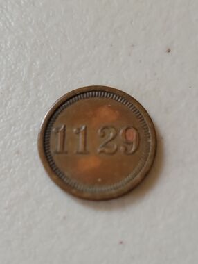1129 Good For 5 Cents In Trade Token